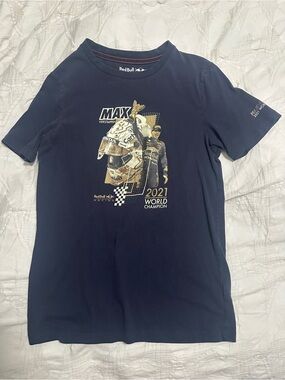 Red Bull Racing Max Verstappen Navy Short Sleeve Tee